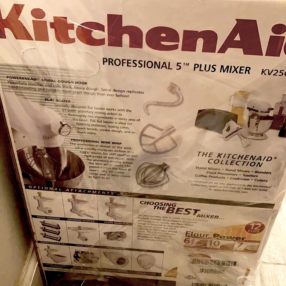 kitchen aid professional 5 series mixer